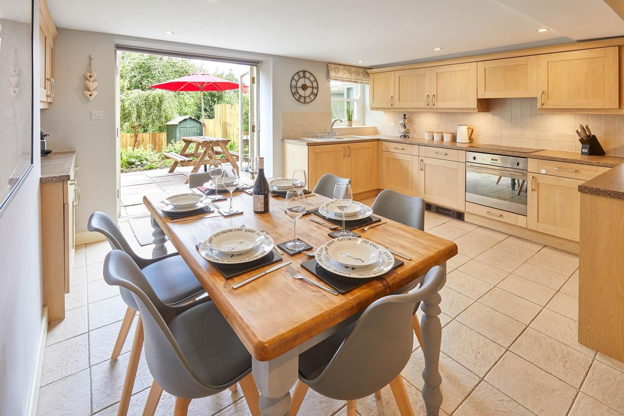 Just The Place River View 3 Bedroom Cottage In Masham Exterior foto